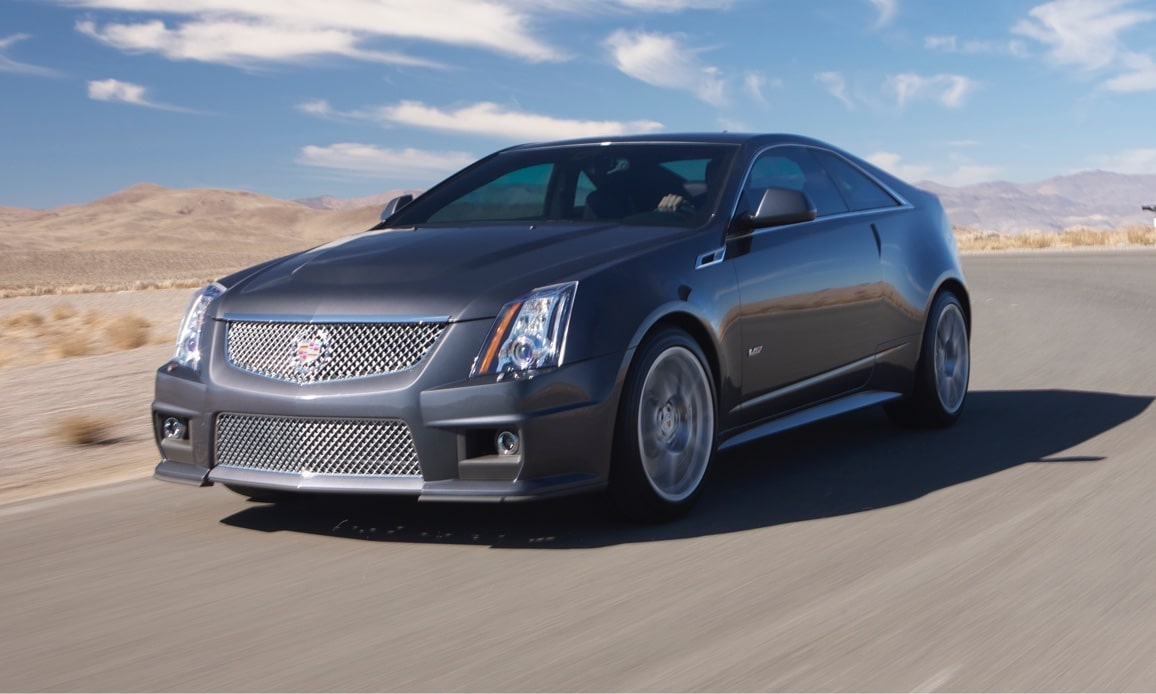 Cadillac Legacy Vehicles: CTS-V Coupe