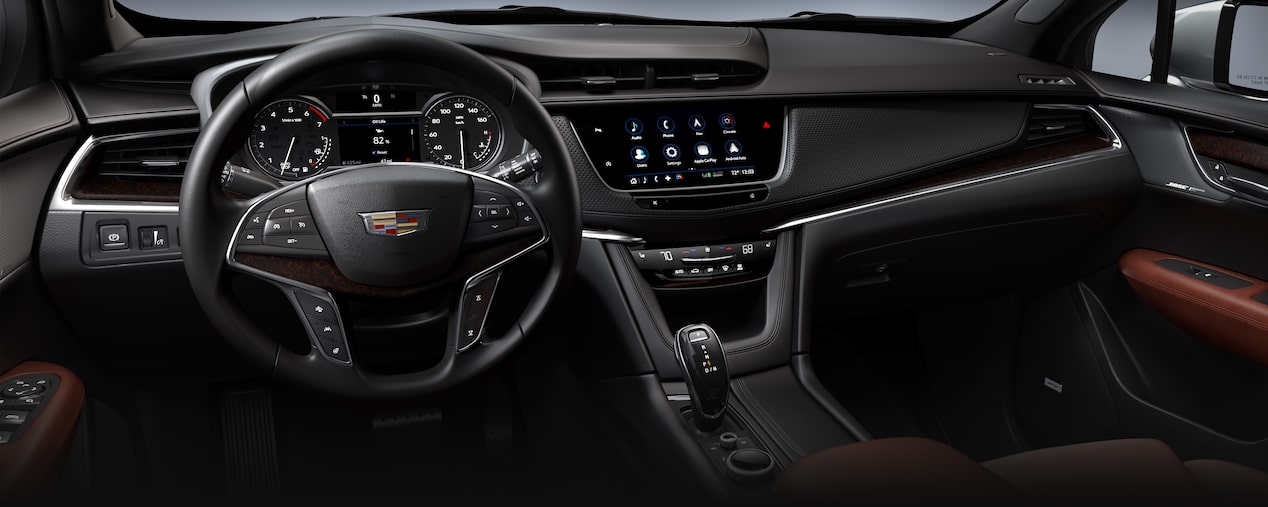 The Luxurious Interior Dashboard in The 2025 Cadillac XT5