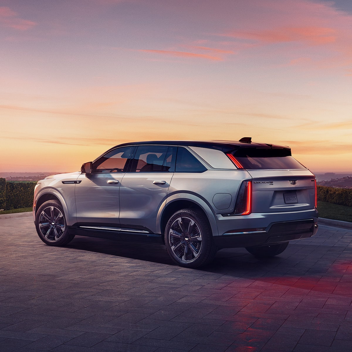 Rear 3/4 Shot of the 2025 Cadillac Executive Second Row