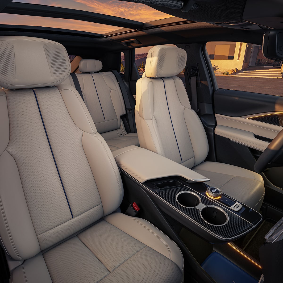 The Masterfully Crafted Interior of the Cadillac LYRIQ